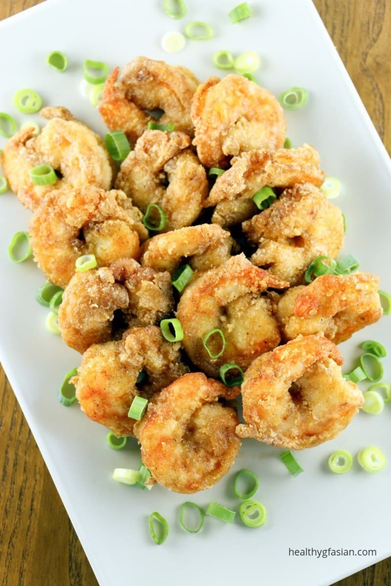 GF Chinese 5 Spice Fried Prawns Healthy gf Asian