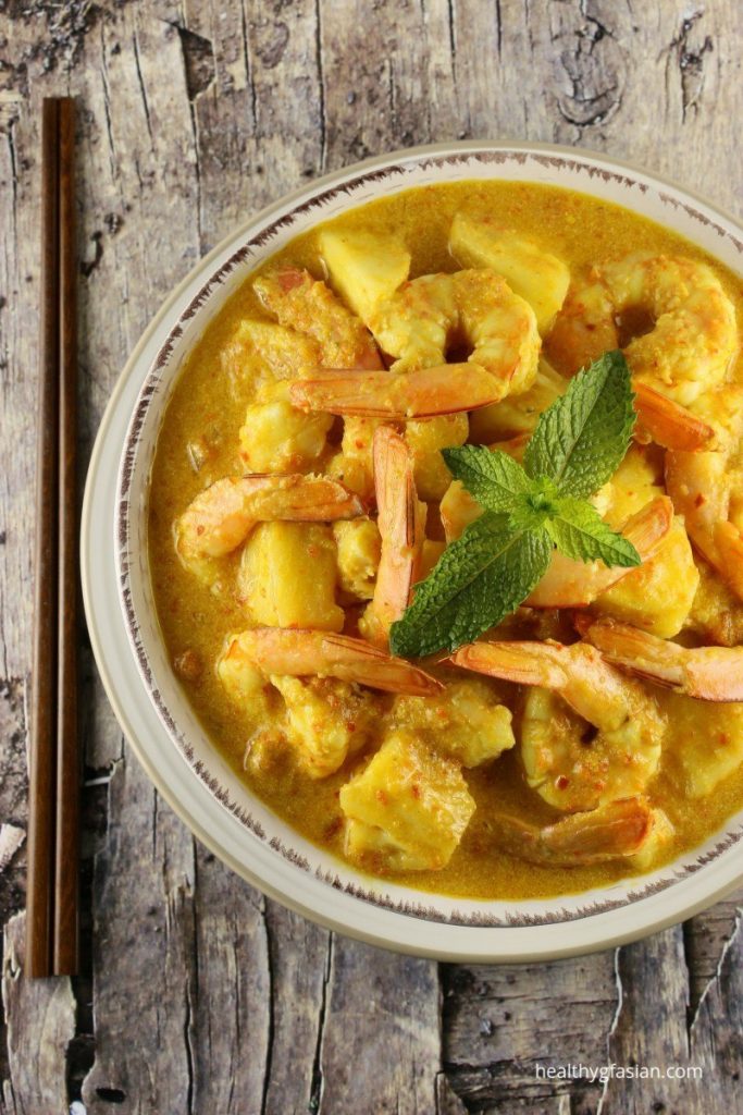 GF Nonya Prawns & Pineapple Assam Curry