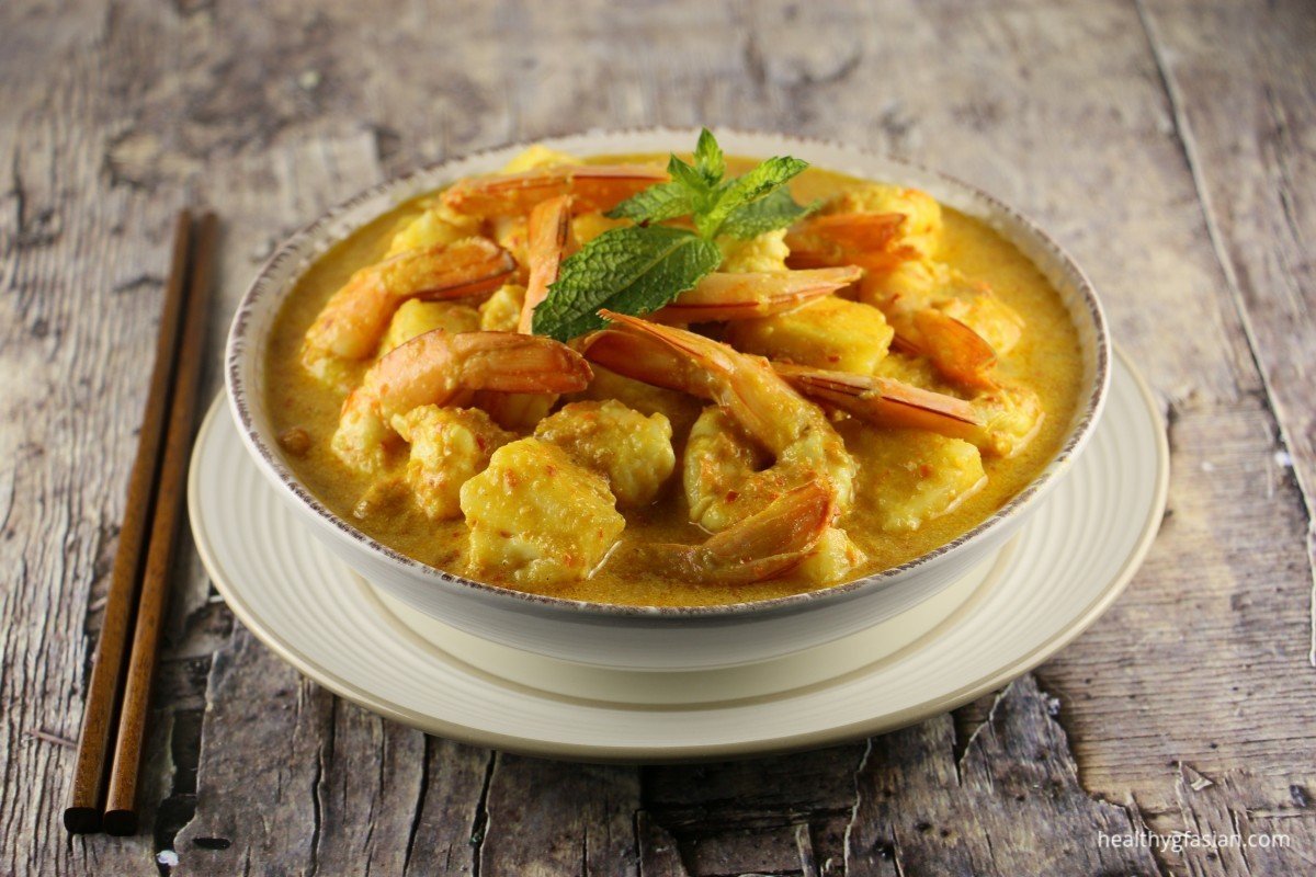 Nonya Prawns & Pineapple Assam Curry