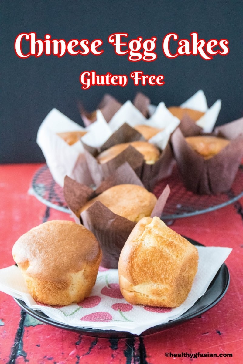 Chinese Egg Cakes (Paper Wrapped Cakes) Gluten Free