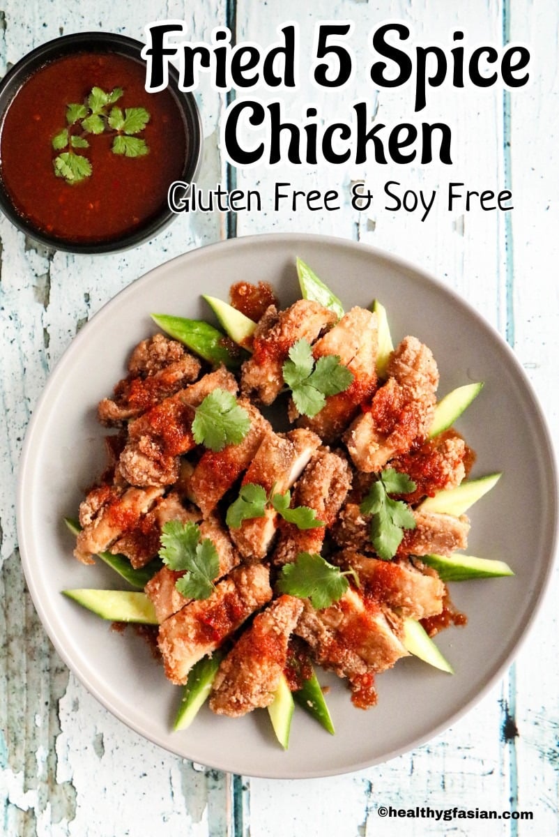Fried Five Spice Chicken with Special Chilli Sauce Gluten Free