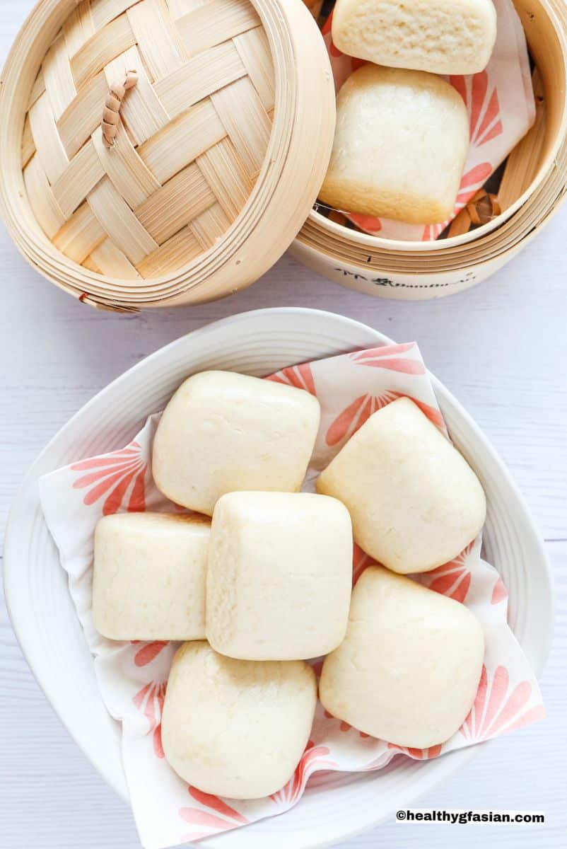 Chinese Steamed Buns (Mantou) Gluten Free