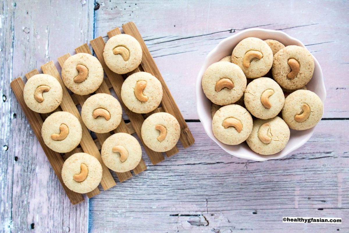 Chinese Cashew Nut Cookies Gluten Free