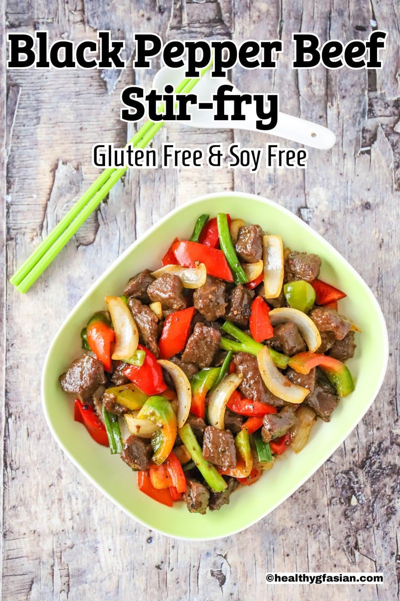 Black Pepper Beef Stir-Fry Gluten Free