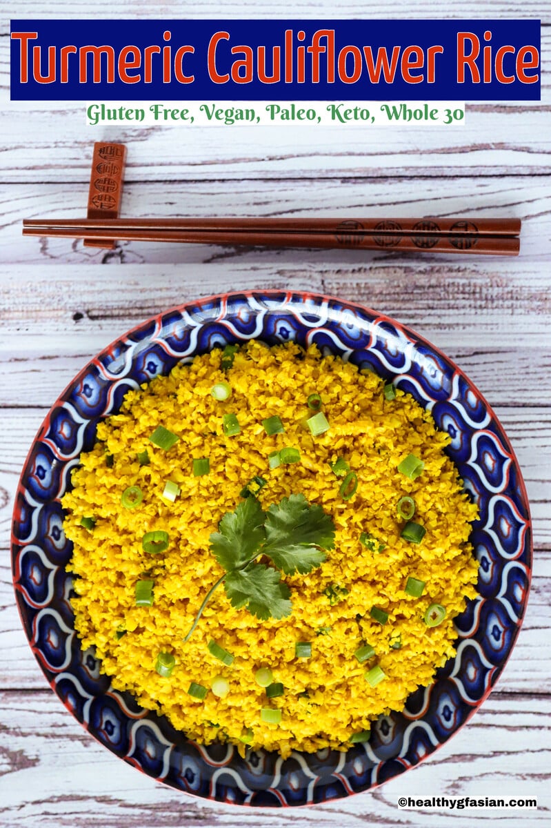 Turmeric Cauliflower Rice