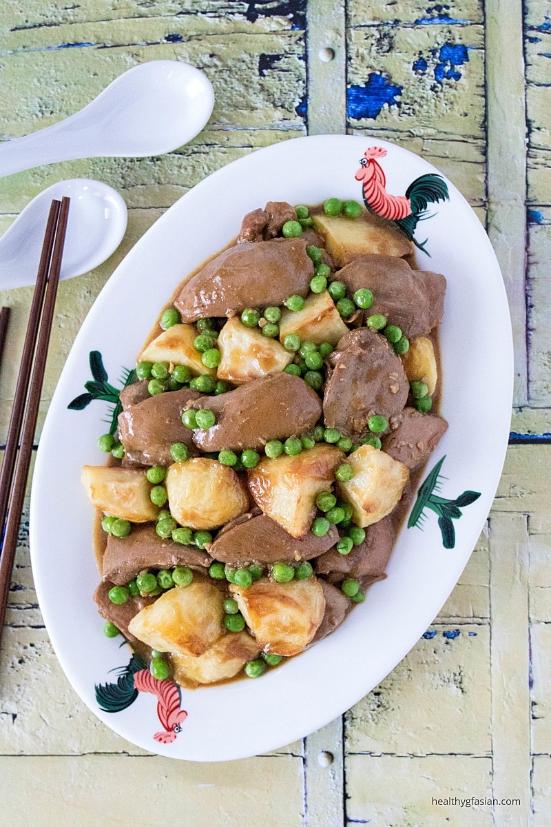 Chinese Braised Chicken and Potato Gluten Free
