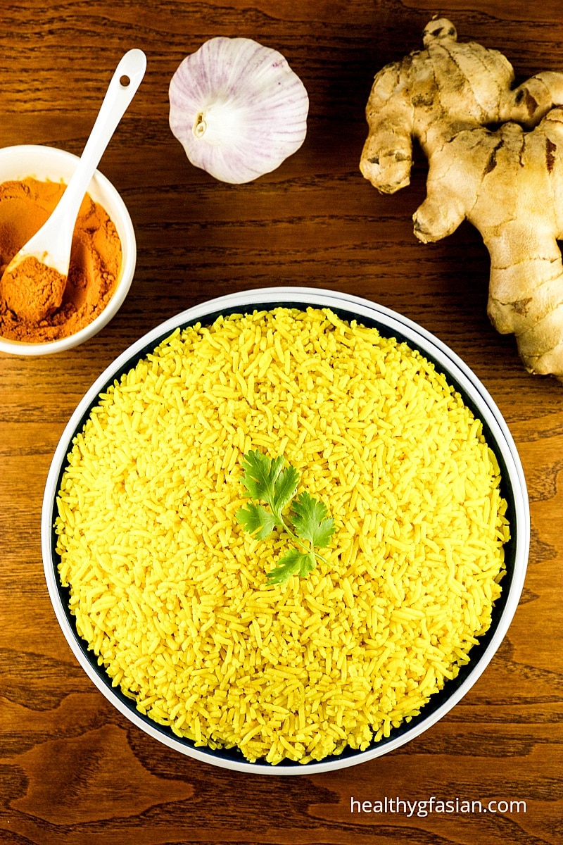 Turmeric Basmati Rice Gluten Free