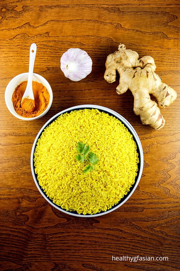 Turmeric Basmati Rice Gluten Free Vegan