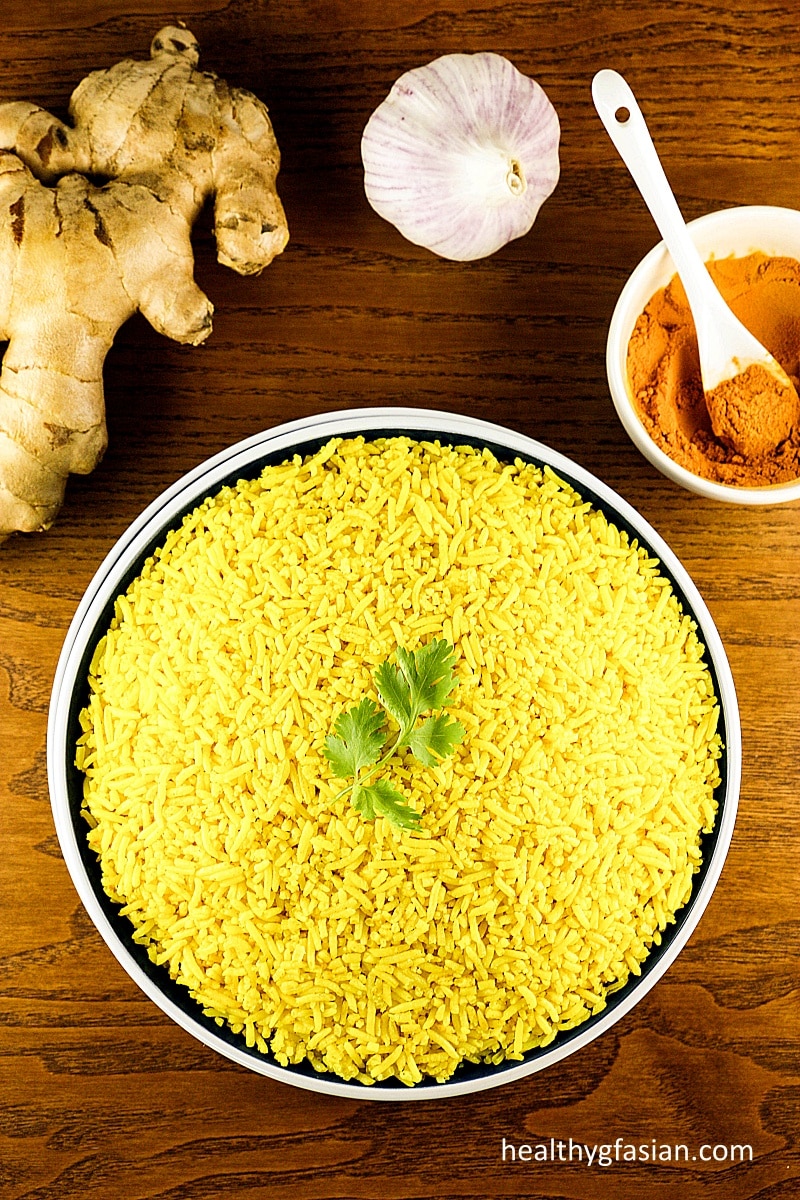 Turmeric Basmati Rice Gluten Free