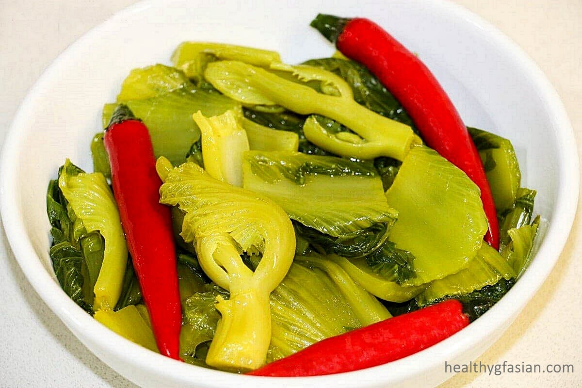 Fermented Mustard Green Gluten Free Vegan
