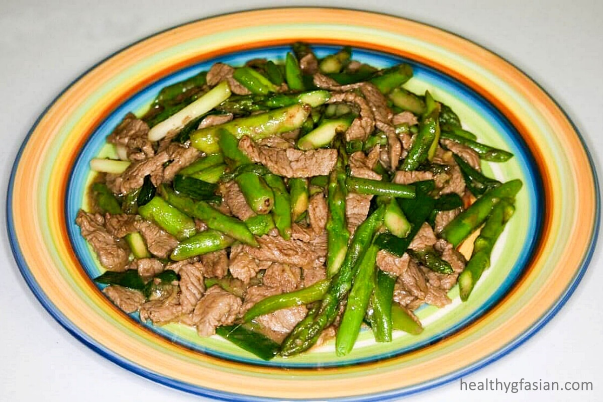 Beef and Asparagus Stir-Fry Gluten Free
