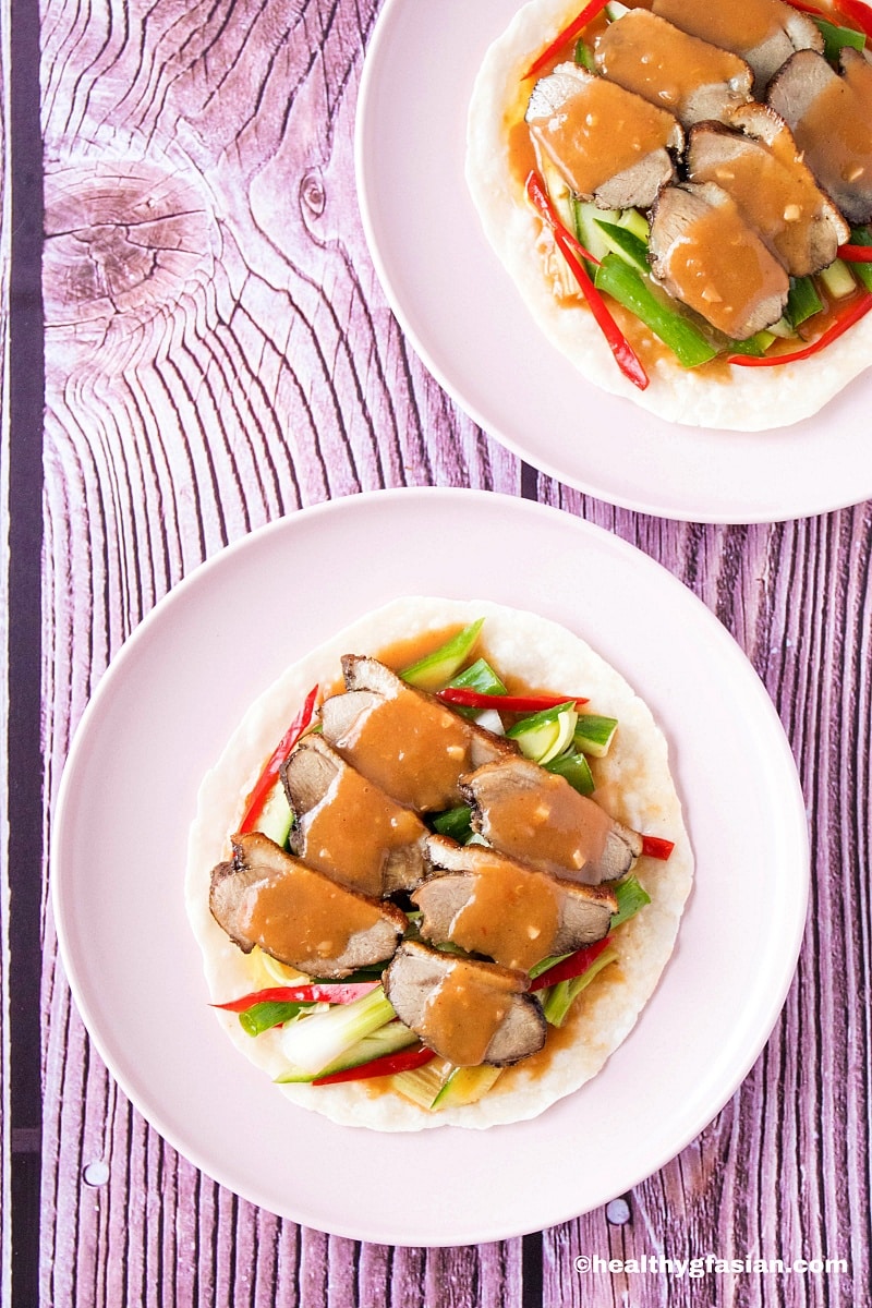 Simple Peking Duck Pancakes Gluten Free