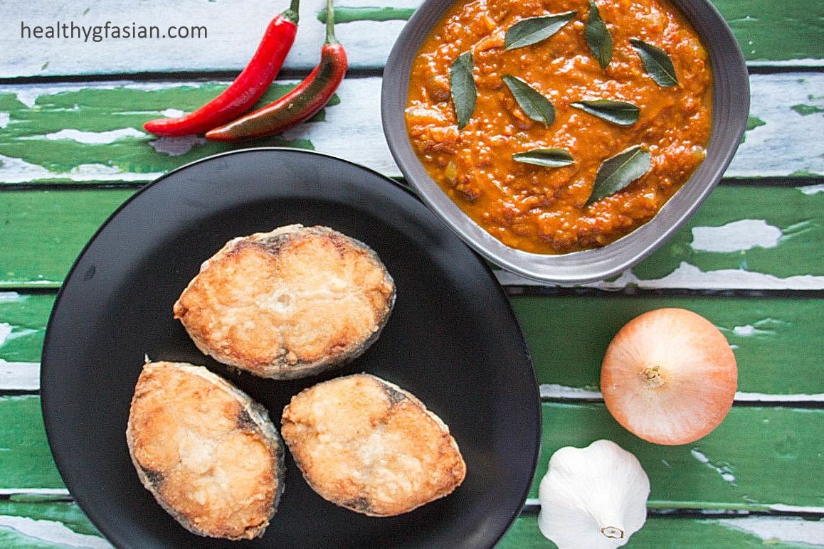 Fried Mackerel with Sambal (Sambal Ikan) Gluten Free