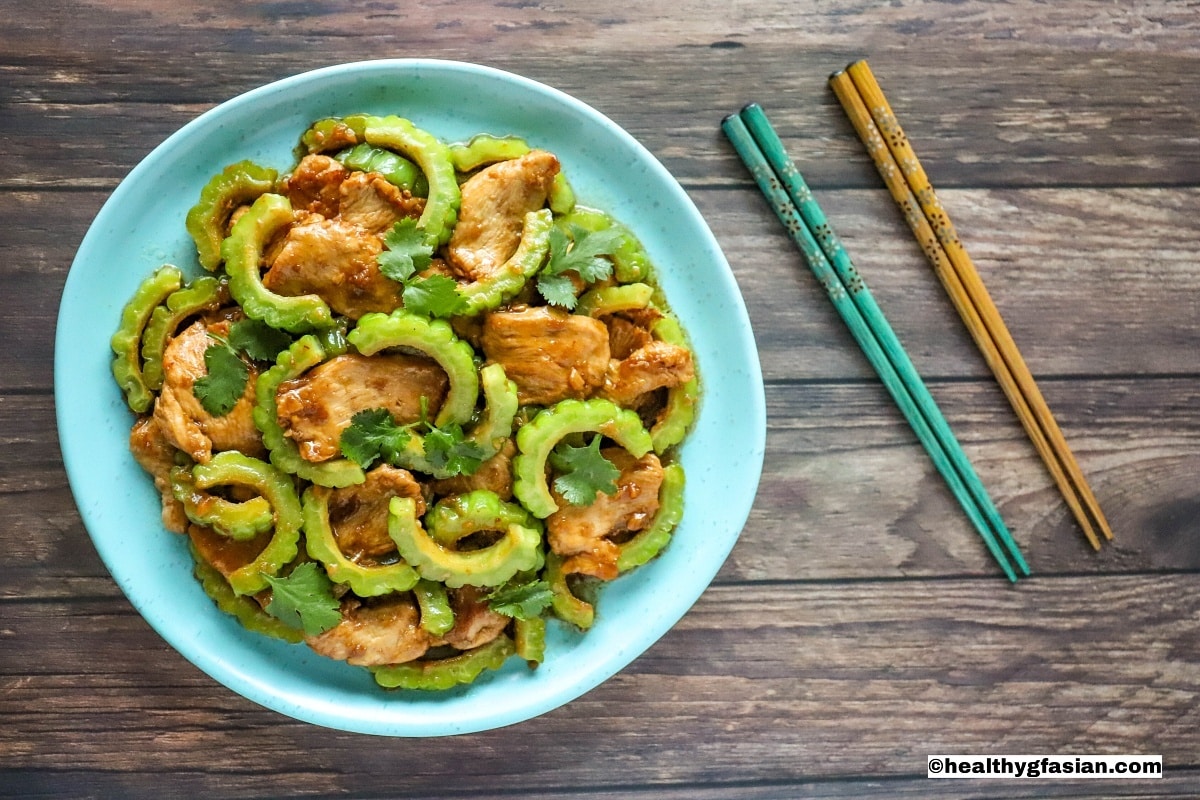 Chicken and Bitter Melon Stir Fry Gluten Free